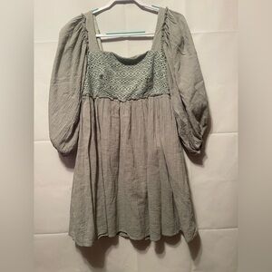 Listiele , Elegant Gray Women's dress